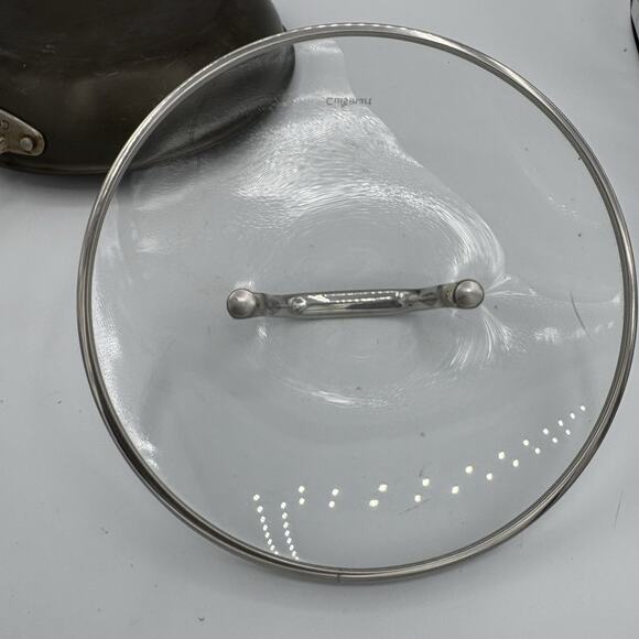 Cuisinart 10" Skillet Frying Pan with Lid‎ 622-24 Classic Nonstick Black - Picture 5 of 10